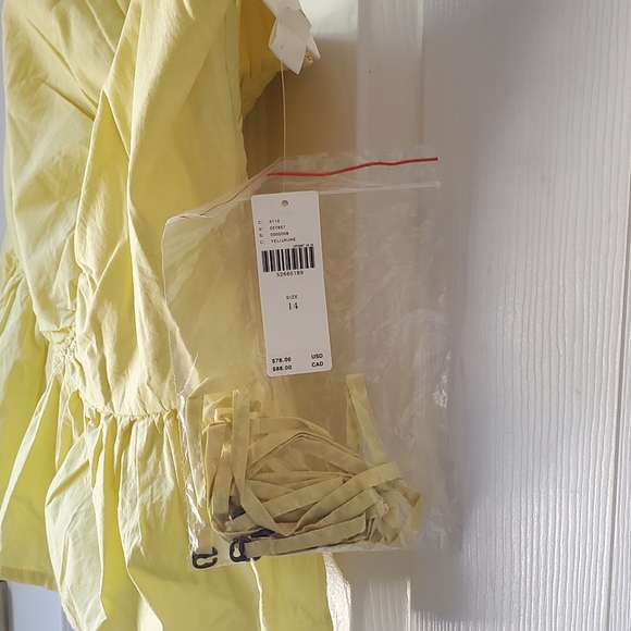 Maeve Stephanie Peplum Tank Strapless Top - Picture 10 of 10